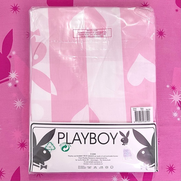 Playboy Fitted Bed Sheet 🐰🩷 - Picture 2 of 3